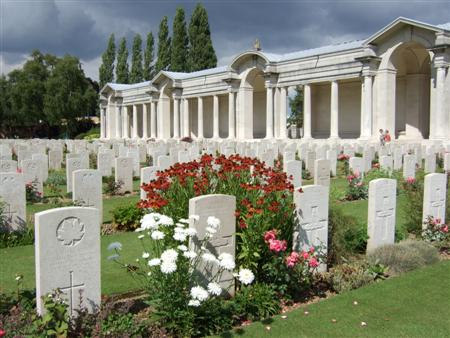 Cimetière militaire britannique près de la citadelle