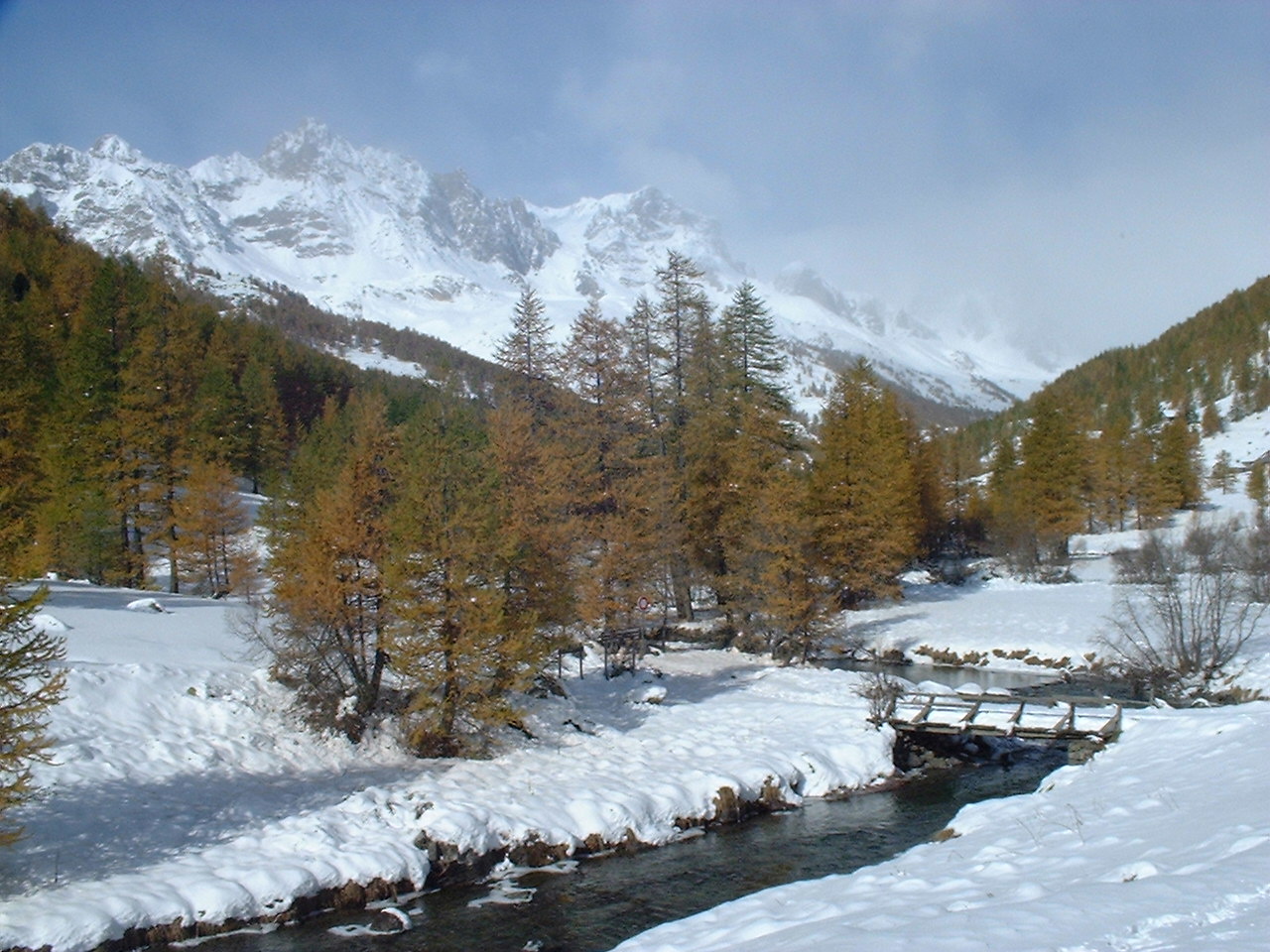 Au pont de la Souchère