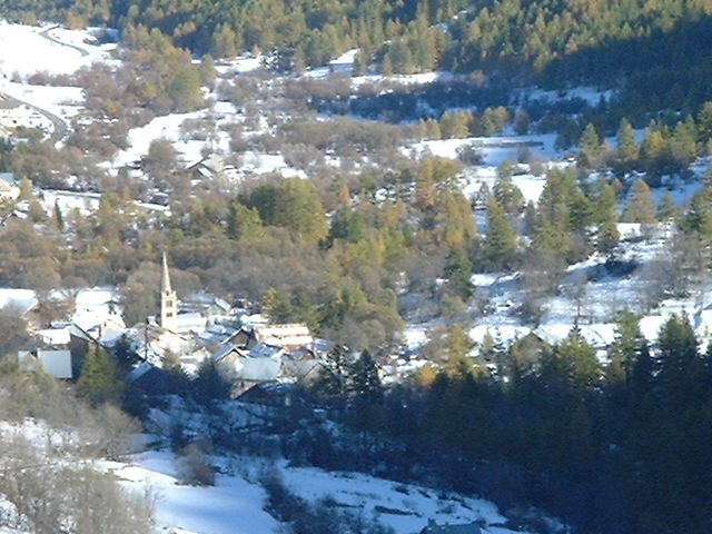 Névache vu de Lacou