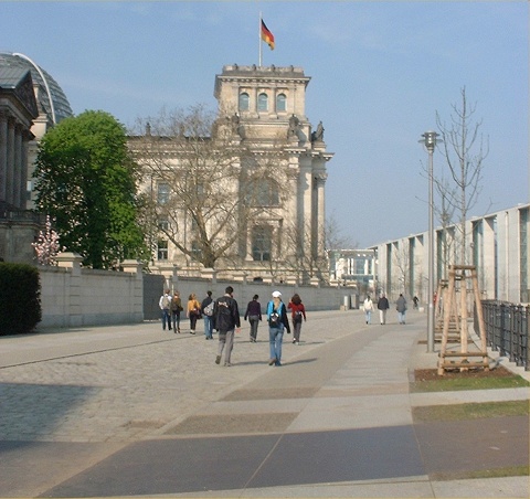 Le Reichstag en 2004 (photo N. Rau)