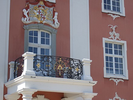 Détail du nouveau Château de Meersburg