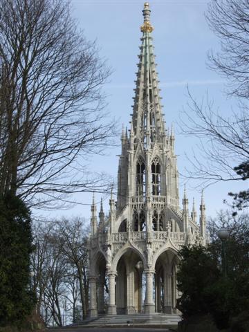 Le monument de Léopold (Parc de Laeken)