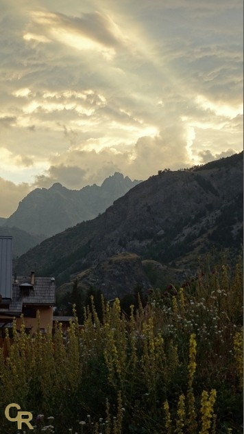 Contre-jour sur la vallée d'Emilie Carles