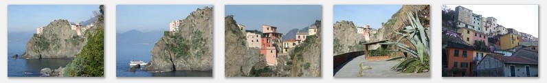 Quelques aperçus de Cinque Terre