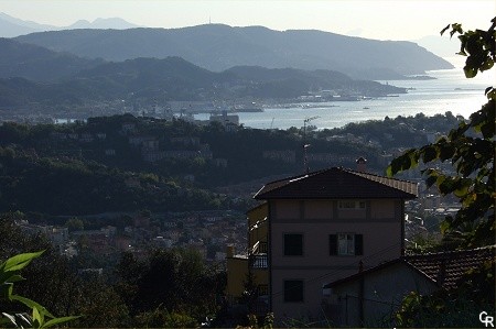 La Spezia et le Golfe des Poètes, depuis La Foce