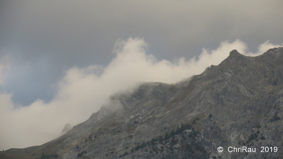 Effets de la Lombarde (foehn) au Col de l'Echelle - ChriRau 2019