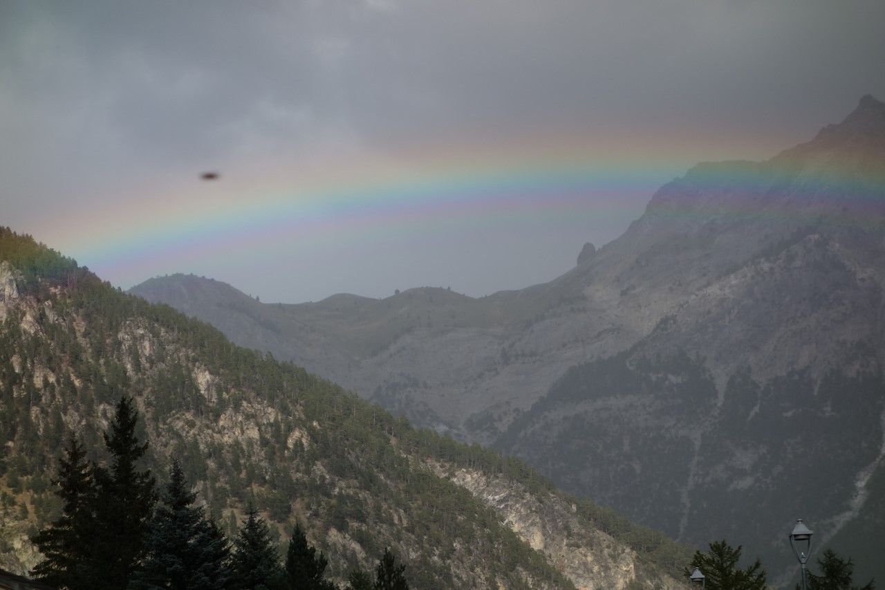 Arc-en-ciel au Roubion - C. Rau 2015