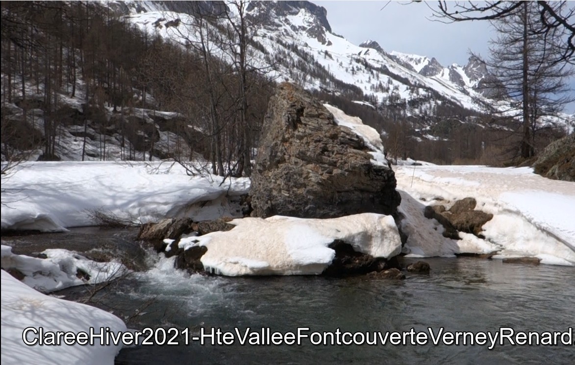 Vidéo Hiver 2021 vers Fontcouverte ( C. Rau)