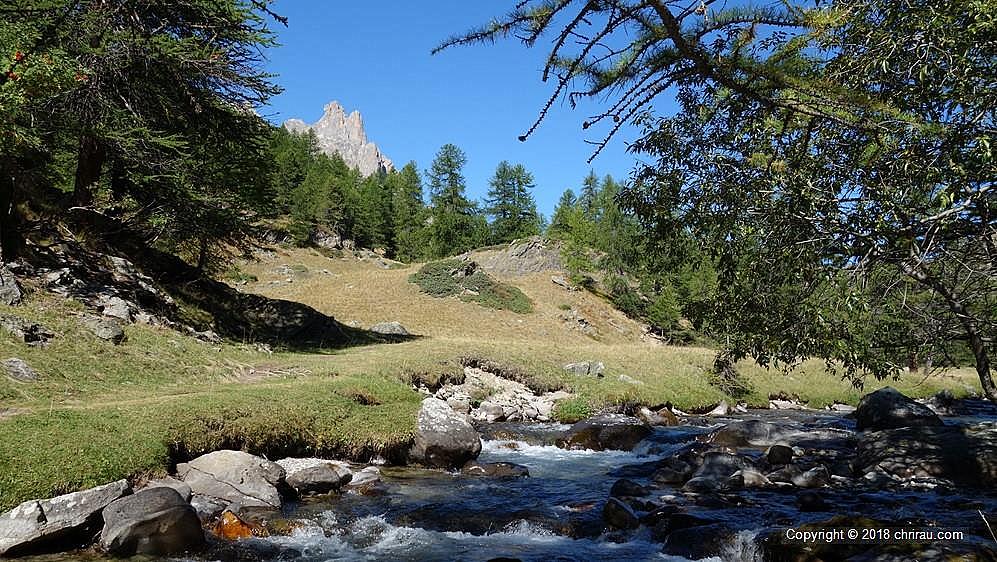 La Clarée près de Roche Noire La Clarée près de Roche Noire