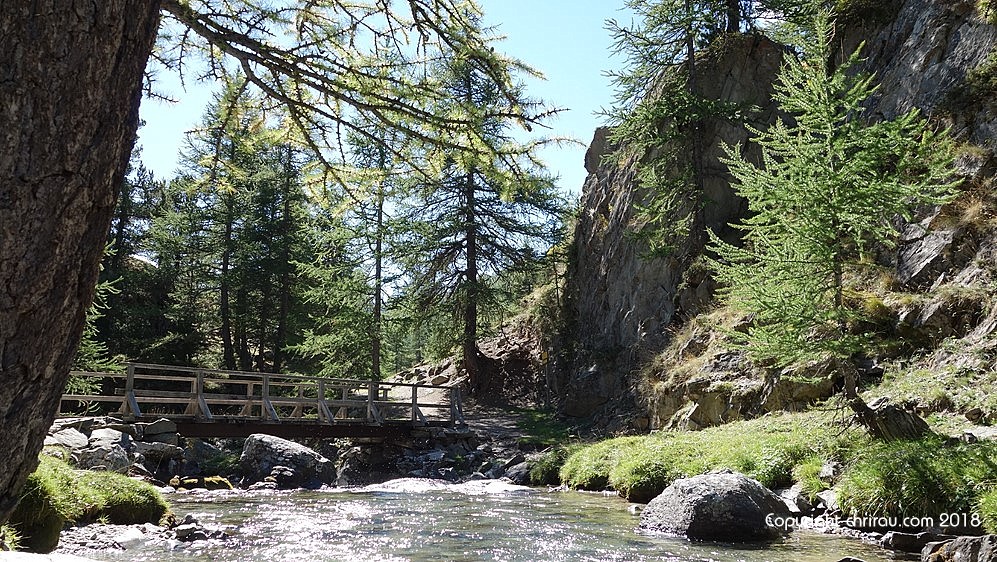 La Clarée près de Roche Noire La Clarée près de Roche Noire