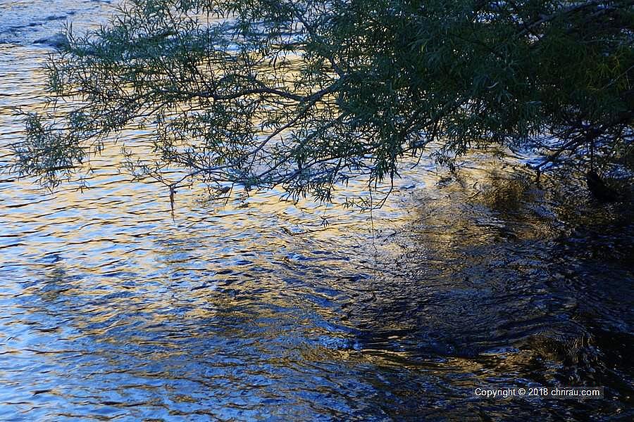 La Clarée apaisée près du pont Sergent Jean Tane