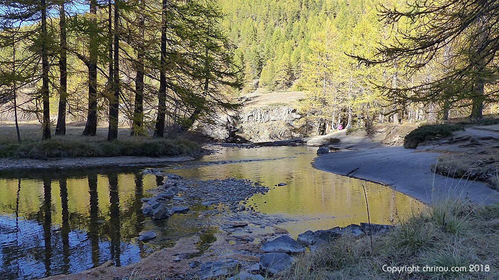 La Clarée à Fontcouverte... avant la chute !