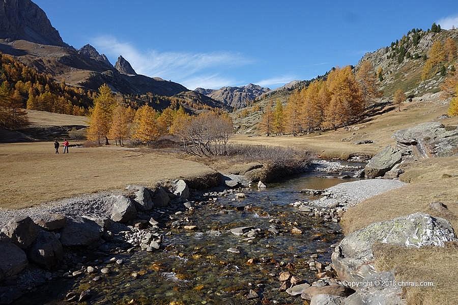 Quand l'automne vient fêter la Clarée (13 octobre 2017)