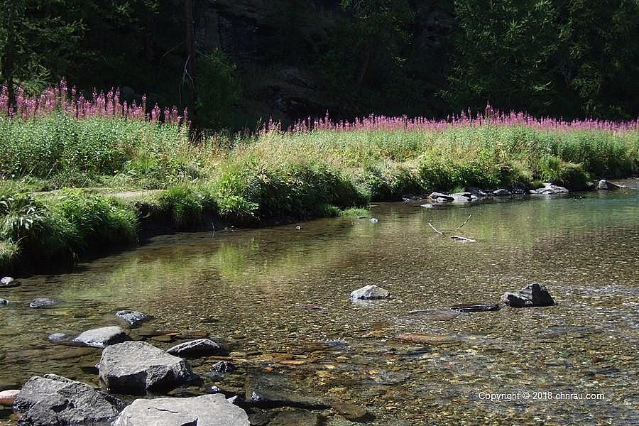 La Clarée à Fontcouverte, avant la chute !