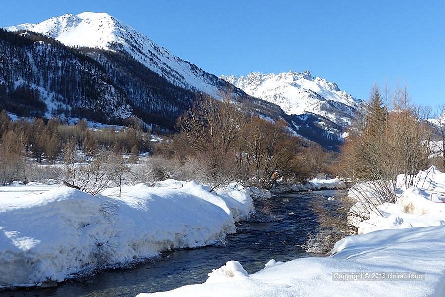 La Clarée en hiver à Fortville