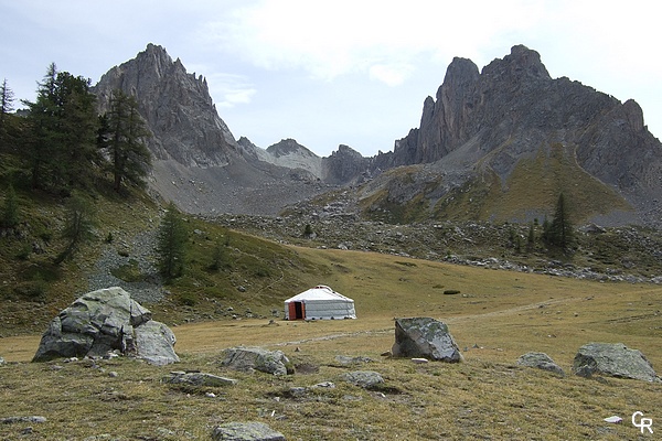 Les prairies du Chardonnet prennent des allures d'Asie centrale...