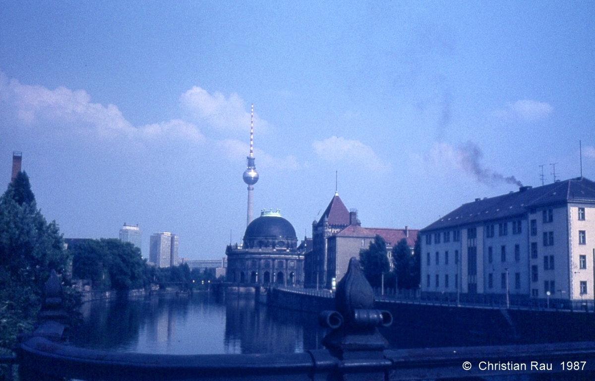 L'Île des Musées et la Spree en 1972