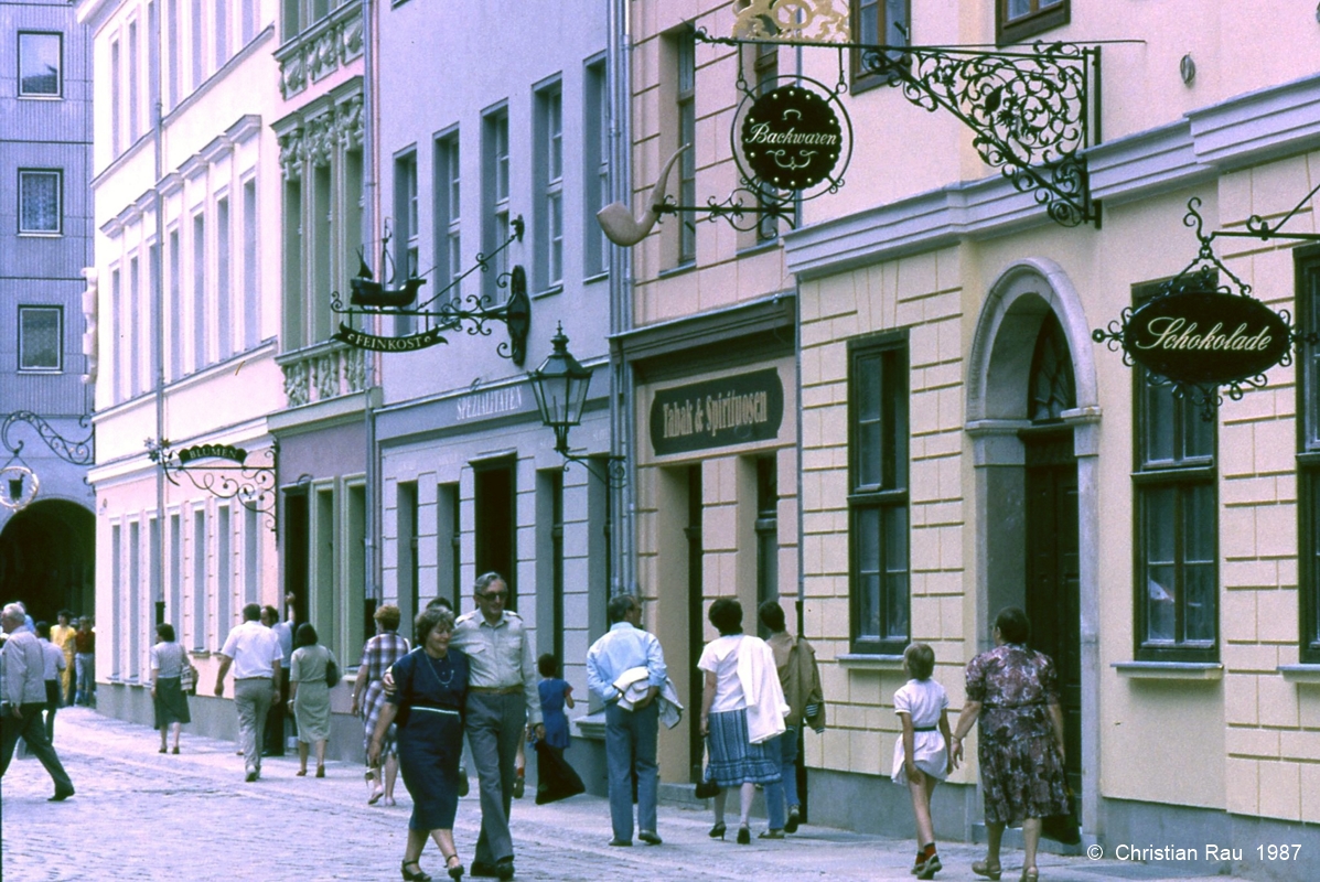 Berlin - Nikolaiviertel 1987 - CR