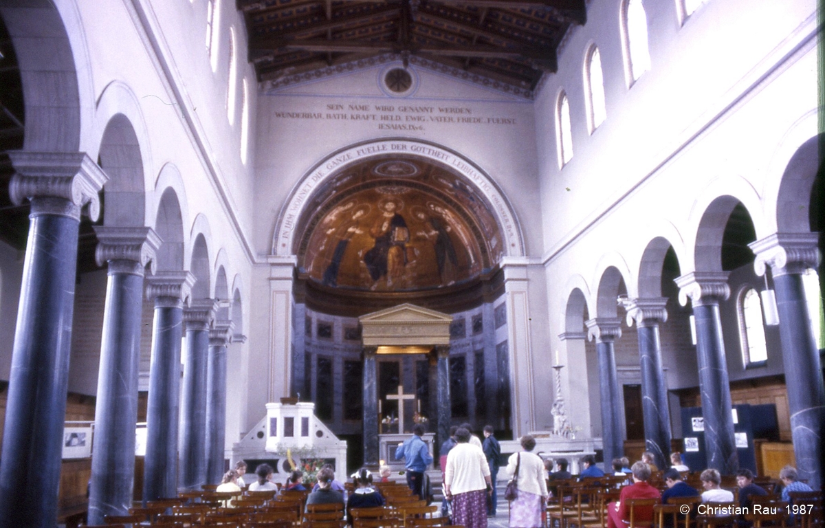 Freiheitskirche de Potsdam. C'est ici que la parole a commencé à se libérer en 1987