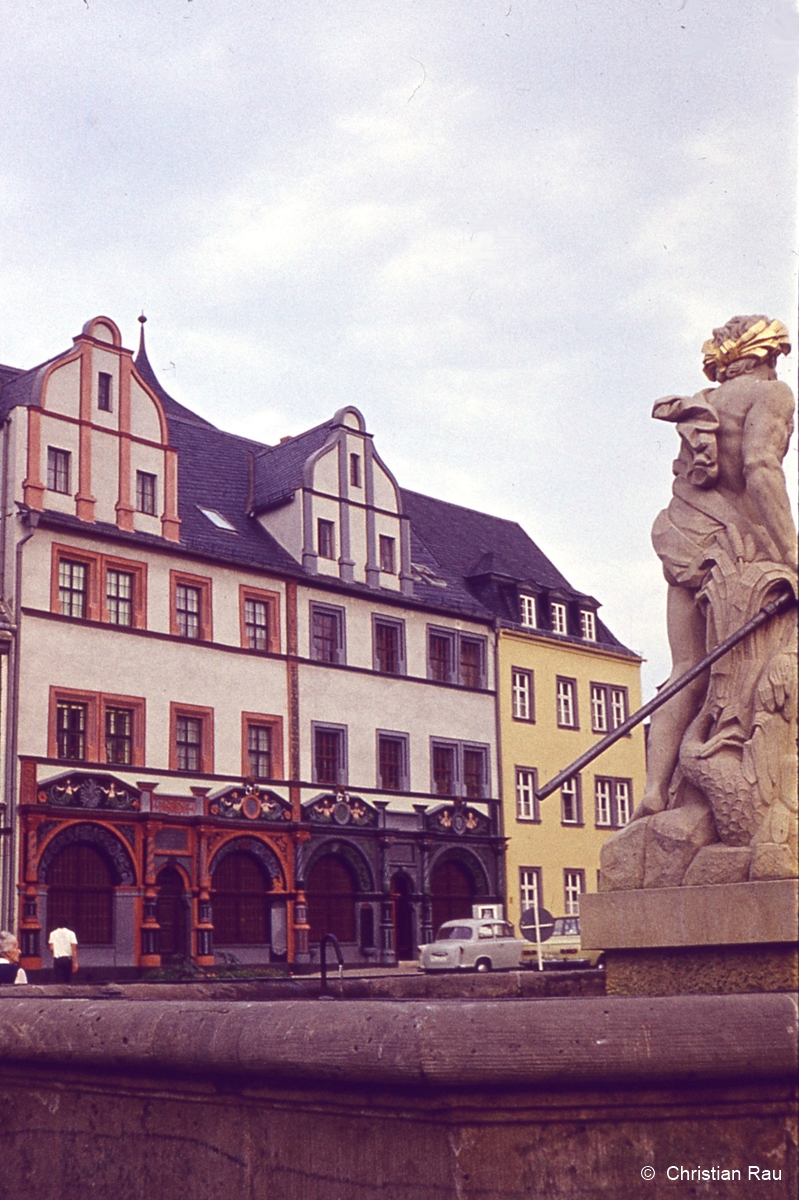 Weimar, été 1972 - Photo Christian Rau