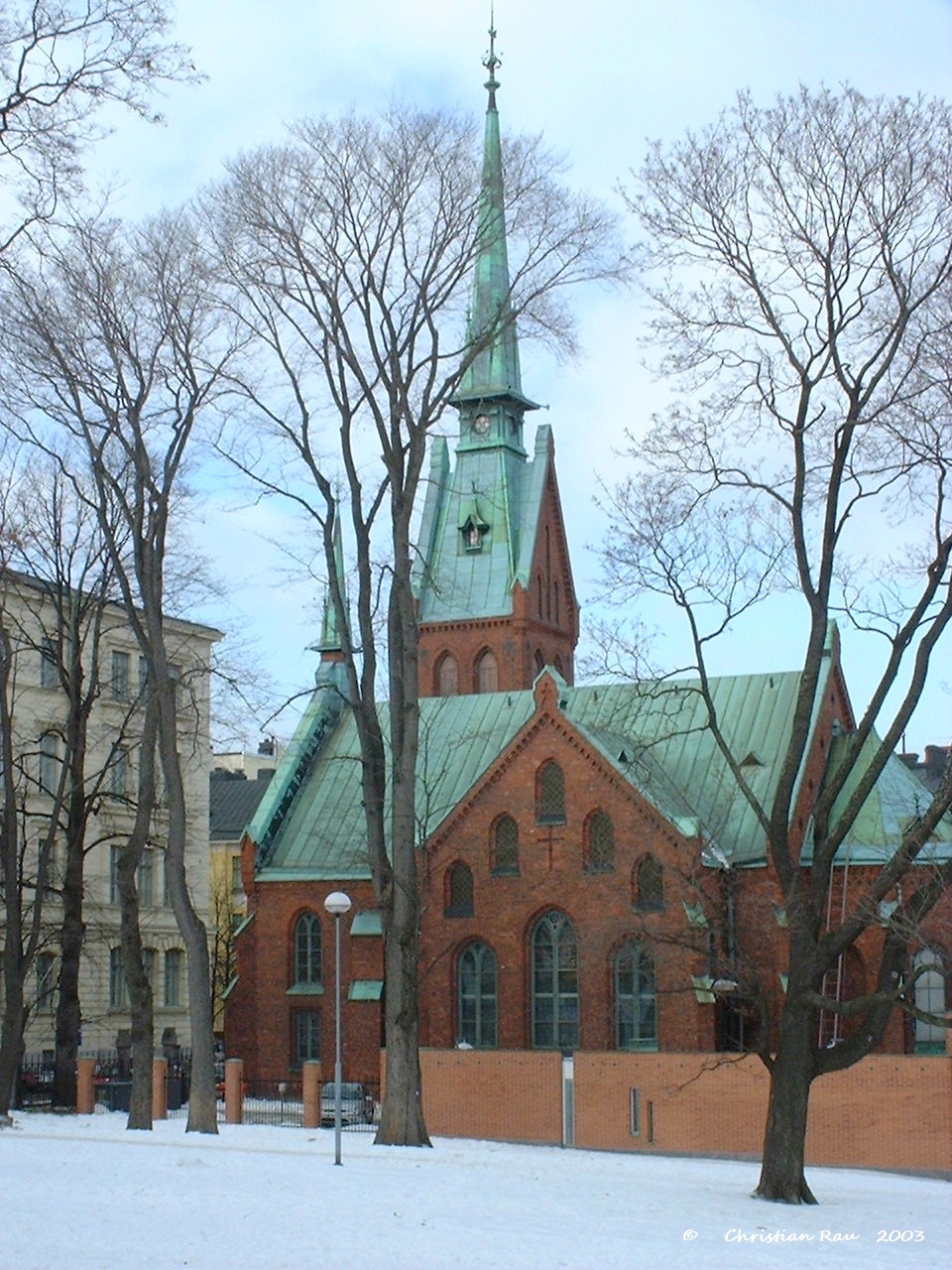 Helsinki, église du Parc de l'Observatoire