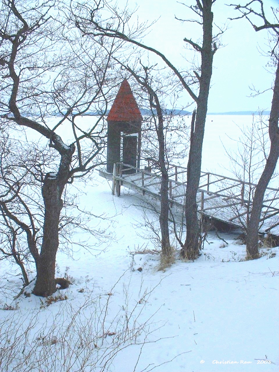 Le ponton de la famille Moumine