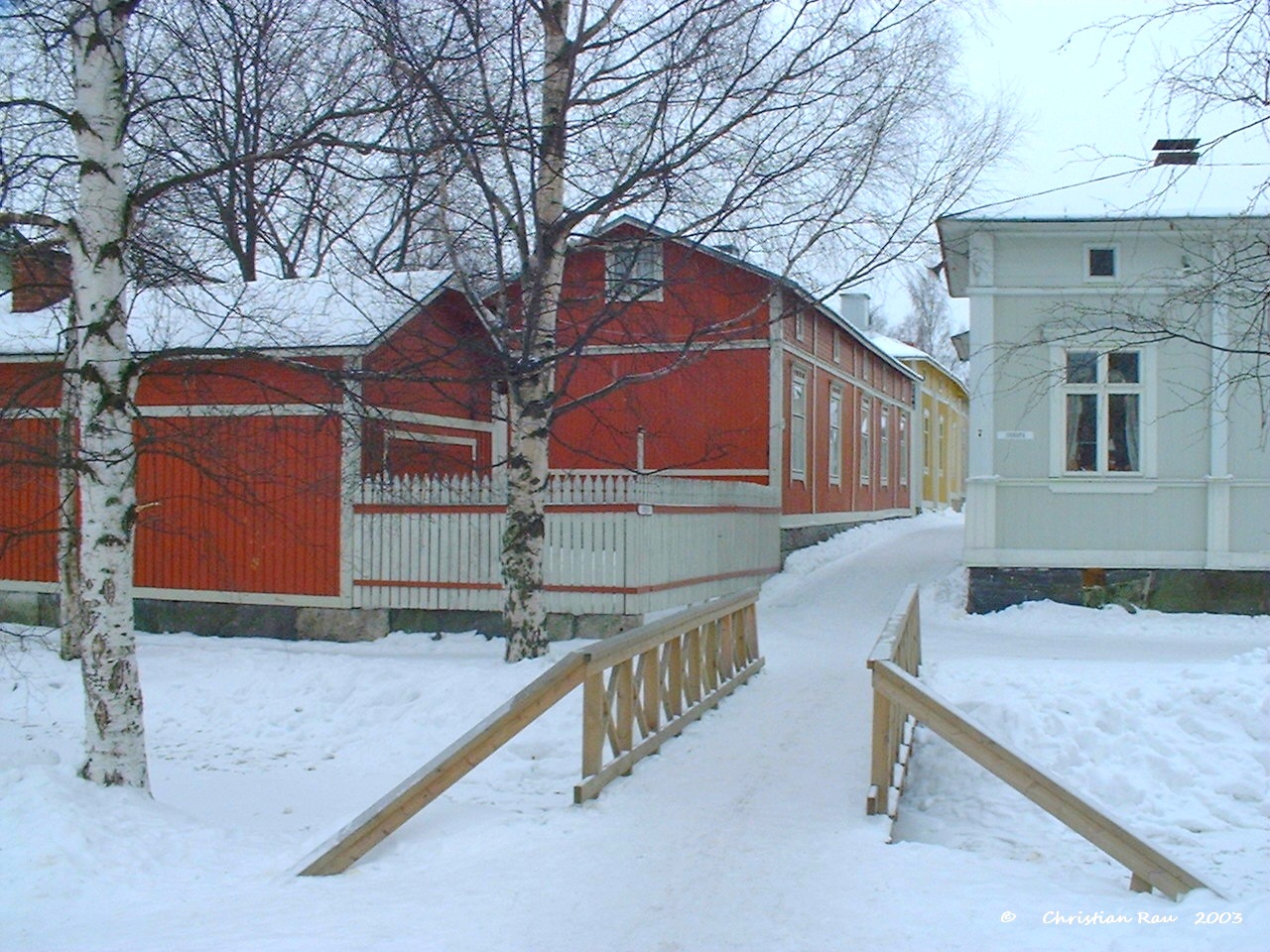 La vieille ville en bois de Rauma, classée au patrimoine mondial de l'Unesco