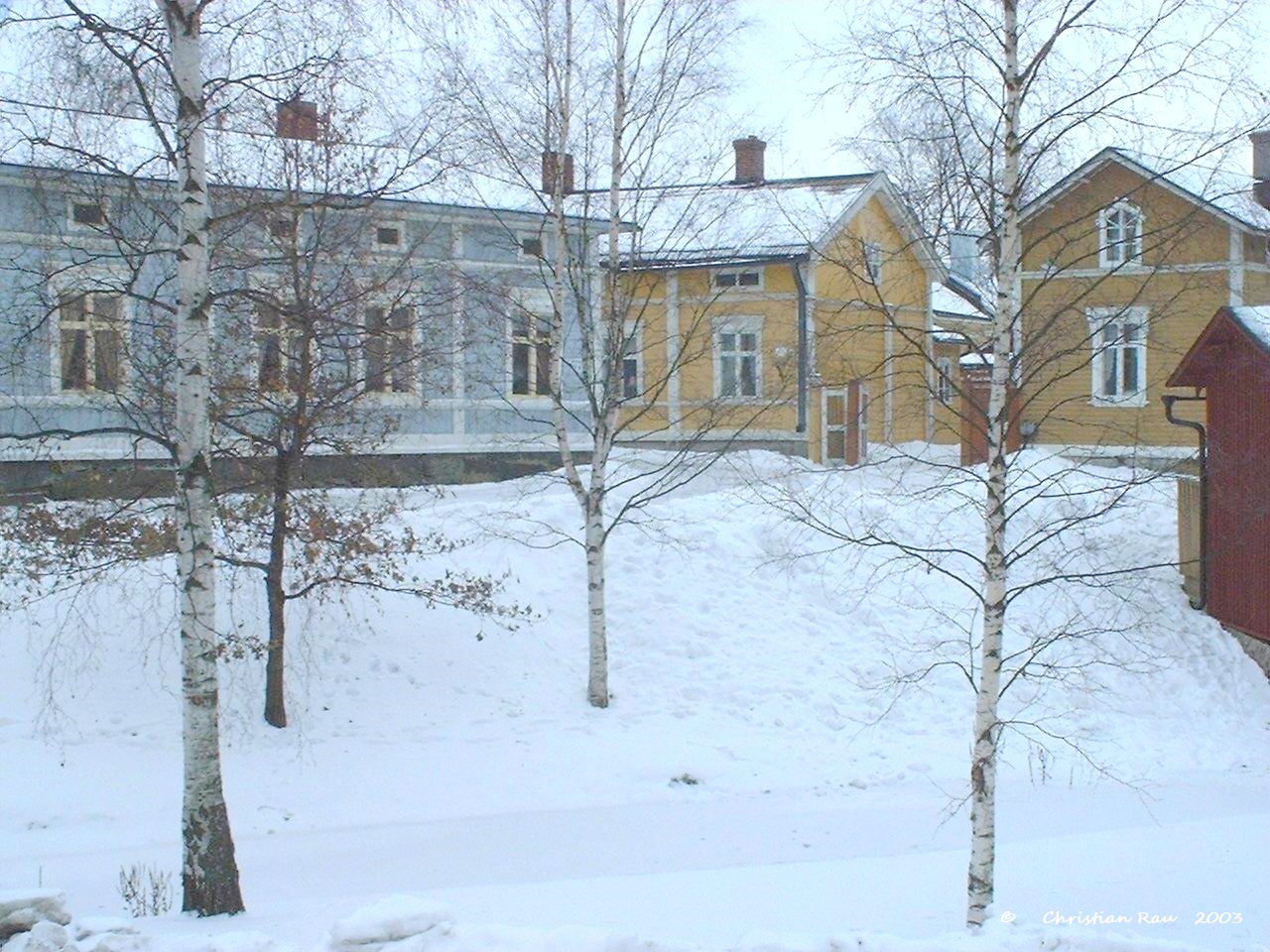 La vieille ville en bois de Rauma, classée au patrimoine mondial de l'Unesco