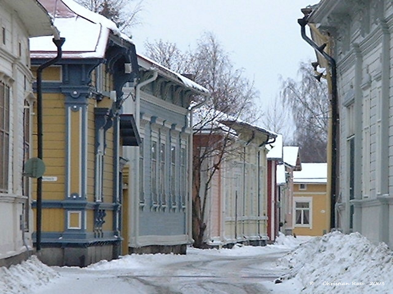 La vieille ville en bois de Rauma, classée au patrimoine mondial de l'Unesco