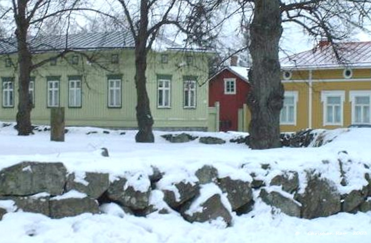 La vieille ville en bois de Rauma, classée au patrimoine mondial de l'Unesco