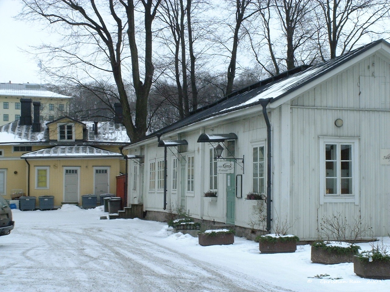 Turku, vieux quartier vers le centre ville