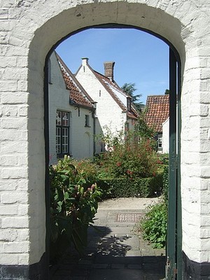 Cour intérieure près de l'Eglise de Jérusalem