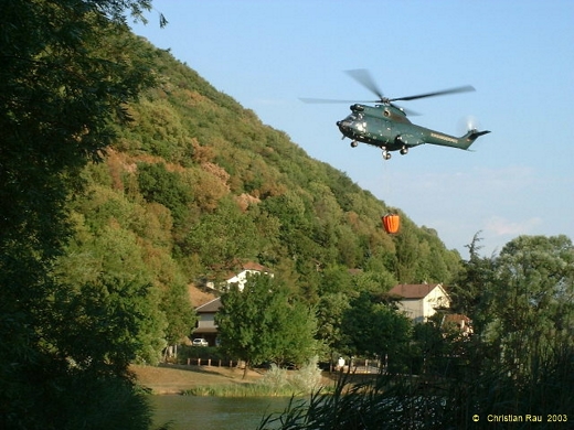 Incendie du Néron, août 2003