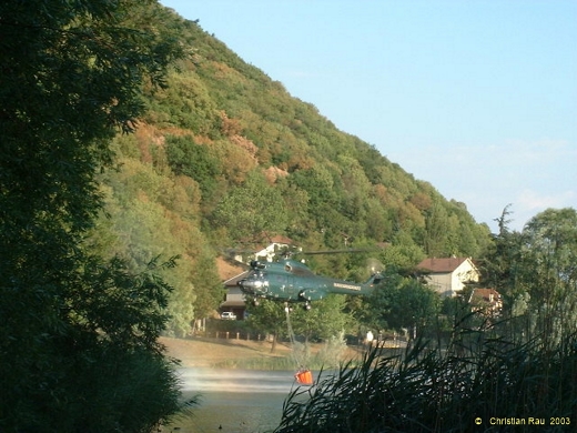 Incendie du Néron, juillet 2003