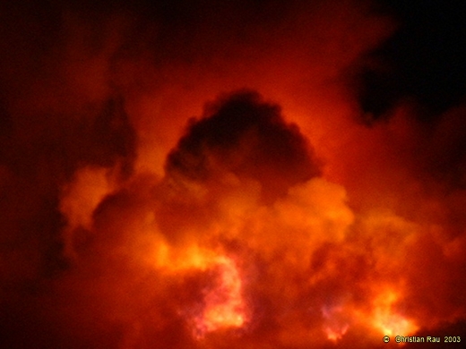 Incendie du Néron, 5 août 2020