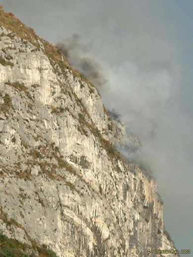 Incendie du Néron, juillet 2003