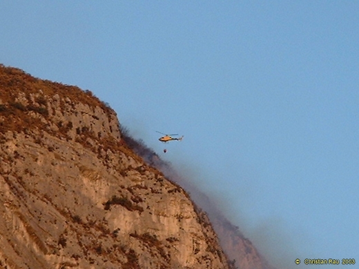 Incendie du Néron, juillet 2003