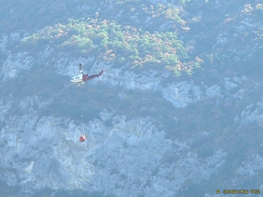 Incendie du Néron, juillet 2003