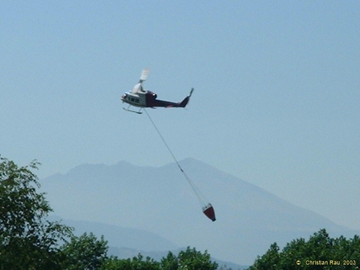 Incendie du Néron, juillet 2003