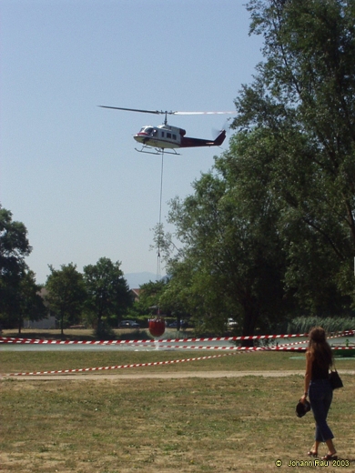 Incendie du Néron, juillet 2003