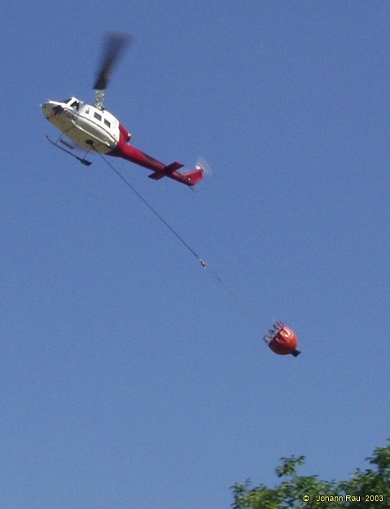 Incendie du Néron, juillet 2003