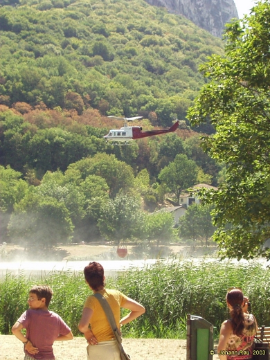 Incendie du Néron, juillet 2003