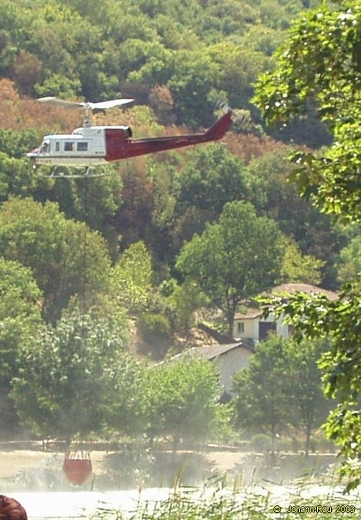 Incendie du Néron, juillet 2003