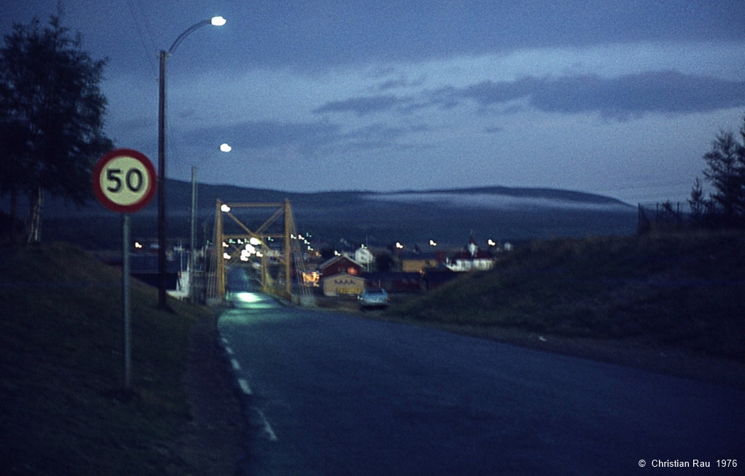 Arrivée tardive à Karasjok (Laponie norvégienne)