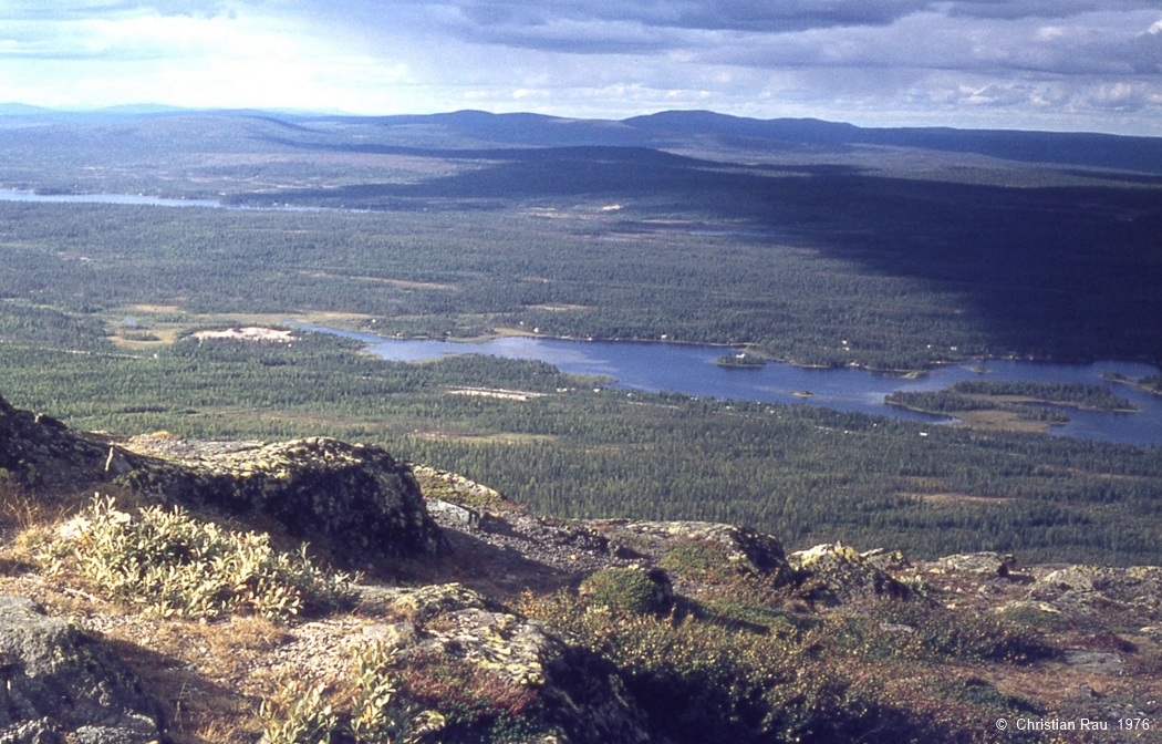 Sur les hauteurs de Gällivare  (Laponie suédoise)