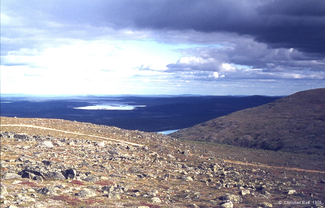 Sur les hauteurs de Gällivare  (Laponie suédoise)