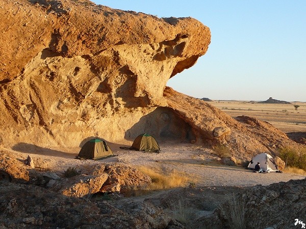 Bivouac sur le site de Rock Arch