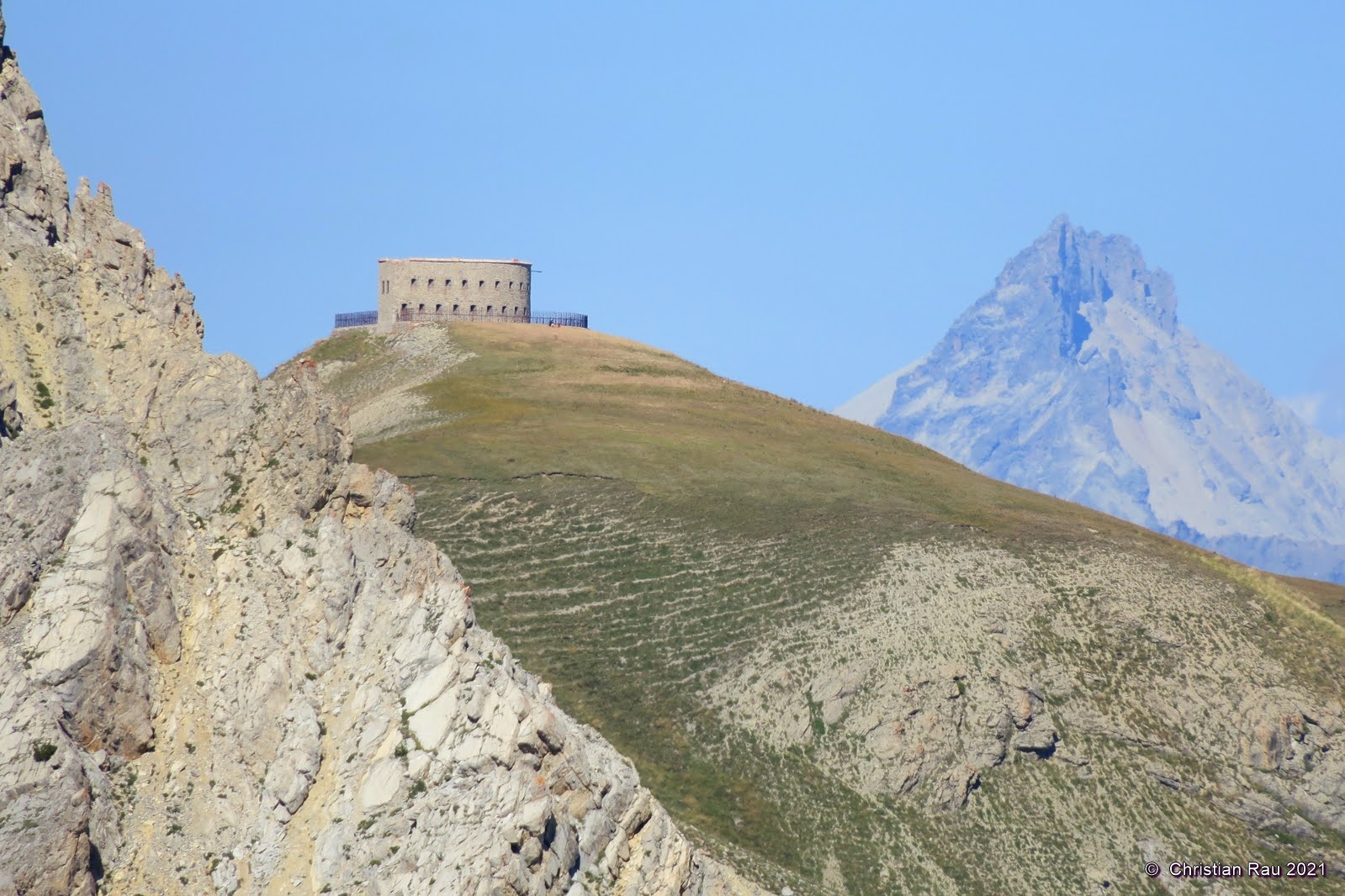 Fort de Lenlon (vu du Granon)