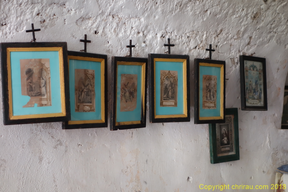 Intérieur de la Chapelle Ste-Marie à Fontcouverte (C. Rau 2018)