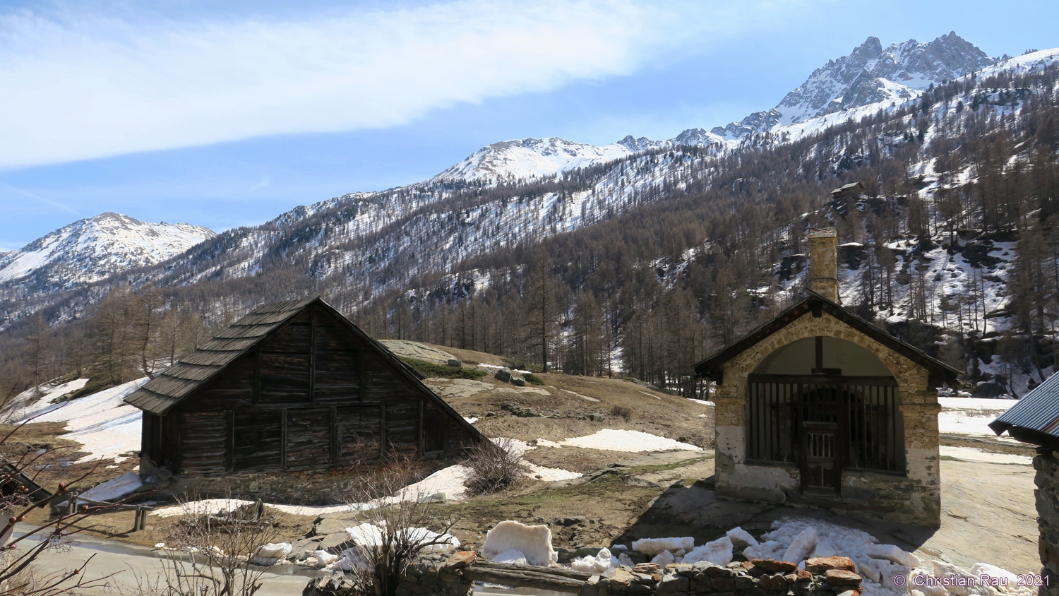 Chapelle Sainte-Marie à Fontcouverte, 9 avril 2021